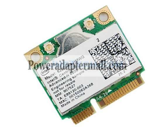 Intel Centrino Advanced-N 6205 Wlan 802.11A/B/G/N Wireless Card